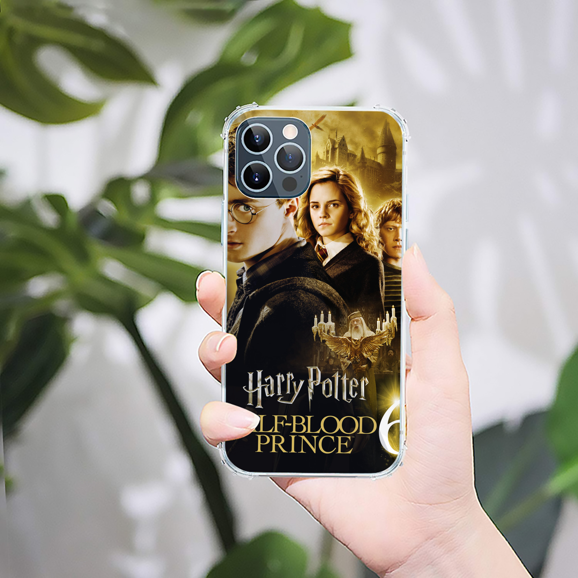 （画像用） Harry Potter ハリー・ポッターシリーズ 【iPhone 12シリーズ対応】透明スマホケース（クリアソフトケース）